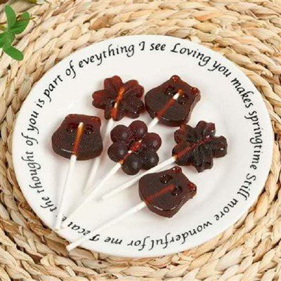 Hardt godteri med pæresmak